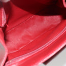 CELINE Circle Tote Bag Leather Gold Bordeaux Auth SW2245A-10