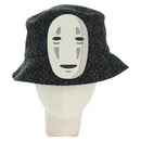 LOEWE Anagram Ghibli Spirited Away No Face Bucket Hat Black Auth SW2255SM-13