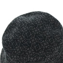 LOEWE Anagram Ghibli Spirited Away No Face Bucket Hat Black Auth SW2255SM-7