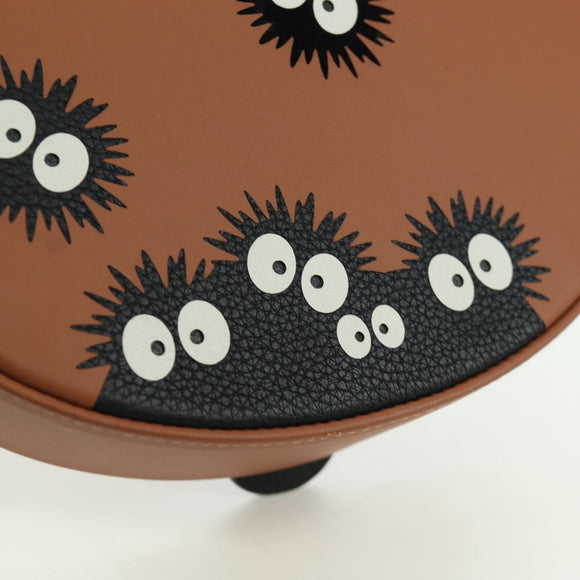 LOEWE Ghibli's Totoro Soot Sprites Dust Bunny HEEL BAG A661V01X05 Auth SW2259SM