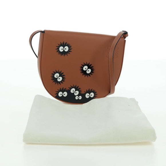 LOEWE Ghibli's Totoro Soot Sprites Dust Bunny HEEL BAG A661V01X05 Auth SW2259SM