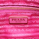 PRADA Chain Shoulder Bag Nylon Pink Gold 1BH152 Auth SW2261SAM-20
