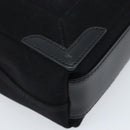 BALENCIAGA Cabas XS Tote Bag Canvas 2way Black Silver 390346 Auth SW2262SAM-18