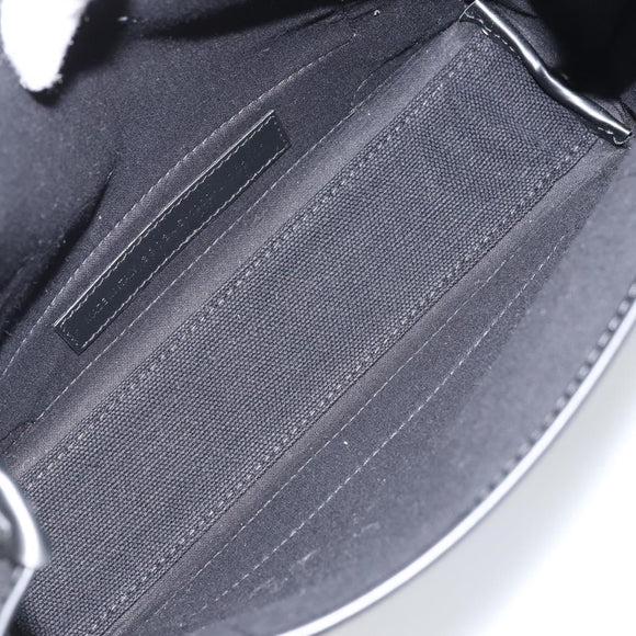 BALENCIAGA Cabas XS Tote Bag Canvas 2way Black Silver 390346 Auth SW2262SAM