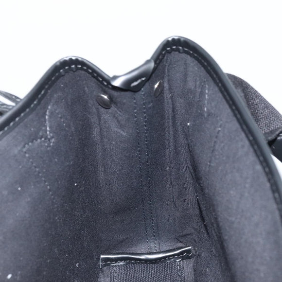 BALENCIAGA Cabas XS Tote Bag Canvas 2way Black Silver 390346 Auth SW2262SAM
