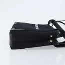 BALENCIAGA Cabas XS Tote Bag Canvas 2way Black Silver 390346 Auth SW2262SAM-3