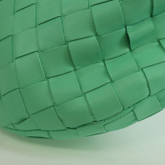 BOTTEGA VENETA INTRECCIATO Mini Jody Bag Green 651876 VCPP5 V1GG0 Auth SW2265SAM