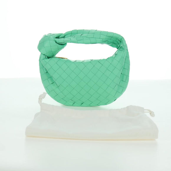 BOTTEGA VENETA INTRECCIATO Mini Jody Bag Green 651876 VCPP5 V1GG0 Auth SW2265SAM