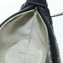 BOTTEGA VENETA INTRECCIATO Traveler Phone Pouch Bag Leather Black Auth SW2269SM-21
