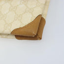 GUCCI GG Supreme Shoulder Bag PVC Ivory Gold 56 02 504 Auth SW2273-10
