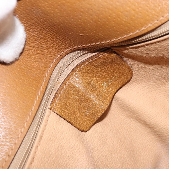 GUCCI GG Supreme Shoulder Bag PVC Ivory Gold 56 02 504 Auth SW2273