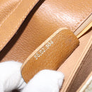 GUCCI GG Supreme Shoulder Bag PVC Ivory Gold 56 02 504 Auth SW2273-24