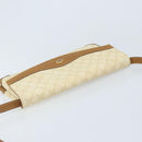 GUCCI GG Supreme Shoulder Bag PVC Ivory Gold 56 02 504 Auth SW2273-6