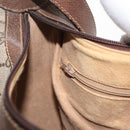 GUCCI GG Supreme Web Sherry Line Bag PVC Beige Gold 10 01 3840 Auth SW2275-20