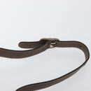 GUCCI GG Supreme Web Sherry Line Bag PVC Beige Gold 10 01 3840 Auth SW2275-8