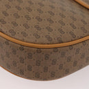 GUCCI Micro GG Supreme Shoulder Bag PVC Beige Gold 001 084 0259 Auth SW2278-13