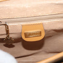 GUCCI Micro GG Supreme Shoulder Bag PVC Beige Gold 001 084 0259 Auth SW2278-16