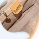 GUCCI Micro GG Supreme Shoulder Bag PVC Beige Gold 001 084 0259 Auth SW2278-17