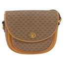 GUCCI Micro GG Supreme Shoulder Bag PVC Beige Gold 001 084 0259 Auth SW2278-2