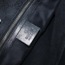 GUCCI GG Canvas Tote Bag Black Silver 109140 Auth SW2279A-14