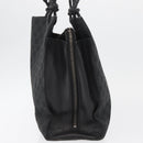 GUCCI GG Canvas Tote Bag Black Silver 109140 Auth SW2279A-5