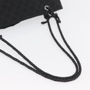 GUCCI GG Canvas Tote Bag Black Silver 109140 Auth SW2279A-7