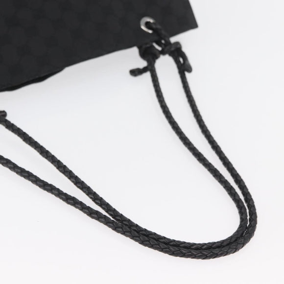 GUCCI GG Canvas Tote Bag Black Silver 109140 Auth SW2279A
