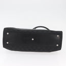 GUCCI GG Canvas Tote Bag Black Silver 109140 Auth SW2279A-9