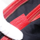 GUCCI GG Canvas Sherry Line Shoulder Bag Navy Gold Red 144388 Auth SW2281A-12