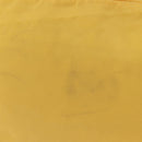 PRADA Shoulder Bag Nylon Yellow Silver Auth SW2282A-3