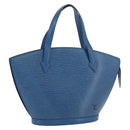 LOUIS VUITTON Epi Saint Jacques Shoulder Bag Blue M52275 LV Auth SW2284-1
