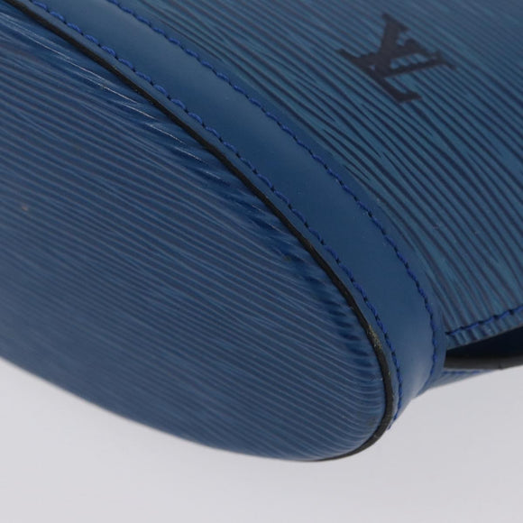 LOUIS VUITTON Epi Saint Jacques Shoulder Bag Blue M52275 LV Auth SW2284