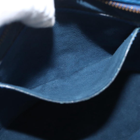 LOUIS VUITTON Epi Saint Jacques Shoulder Bag Blue M52275 LV Auth SW2284