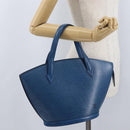 LOUIS VUITTON Epi Saint Jacques Shoulder Bag Blue M52275 LV Auth SW2284-21