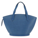 LOUIS VUITTON Epi Saint Jacques Shoulder Bag Blue M52275 LV Auth SW2284-2