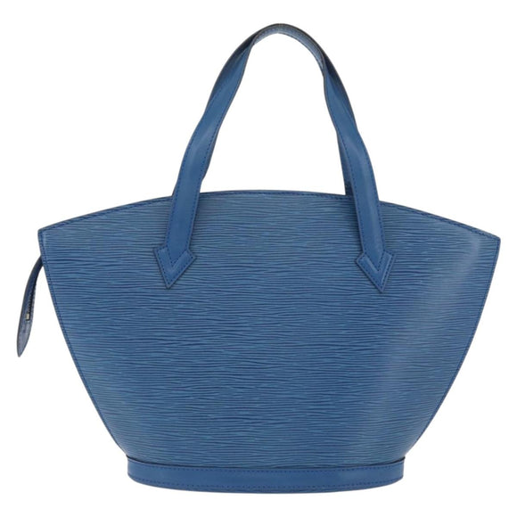 LOUIS VUITTON Epi Saint Jacques Shoulder Bag Blue M52275 LV Auth SW2284