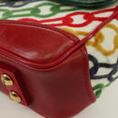 LOUIS VUITTON Monogram Velvet Chain Dolly Pochette Hand Bag M95208 Auth SW2287SM-14
