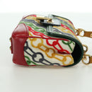 LOUIS VUITTON Monogram Velvet Chain Dolly Pochette Hand Bag M95208 Auth SW2287SM-4