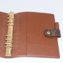LOUIS VUITTON Monogram Agenda GM Day Planner Cover R20006 LV Auth SW2288A-19