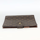 LOUIS VUITTON Monogram Agenda GM Day Planner Cover R20006 LV Auth SW2288A-3