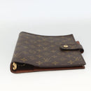 LOUIS VUITTON Monogram Agenda GM Day Planner Cover R20006 LV Auth SW2288A-6
