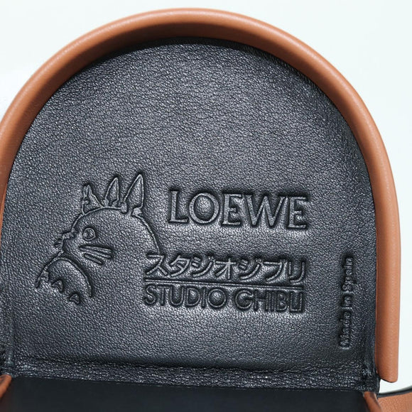 LOEWE Ghibli's My Neighbor Totoro Soot Sprites Heel Pouch Mini Auth SW2290SM
