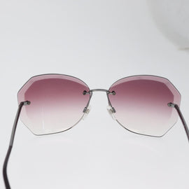 CHANEL Sunglasses metal Bordeaux CC Auth SW2292V - 0