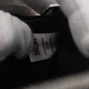 MCM Long Wallet Leather Black Silver MYLDATA04 Auth SW2293V-11