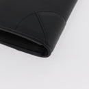 MCM Long Wallet Leather Black Silver MYLDATA04 Auth SW2293V-7