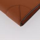 MCM Long Wallet Leather Brown Gold MYLDATA04 Auth SW2294V-12
