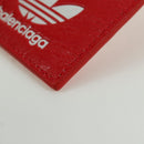 BALENCIAGA adidas Collaboration Fragment Case Leather Red 721894 Auth SW2295M-12