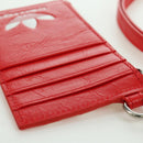 BALENCIAGA adidas Collaboration Fragment Case Leather Red 721894 Auth SW2295M-16