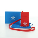 BALENCIAGA adidas Collaboration Fragment Case Leather Red 721894 Auth SW2295M-25