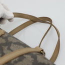 SAINT LAURENT Hand Bag Embossed Leather Gray Auth sw230-8